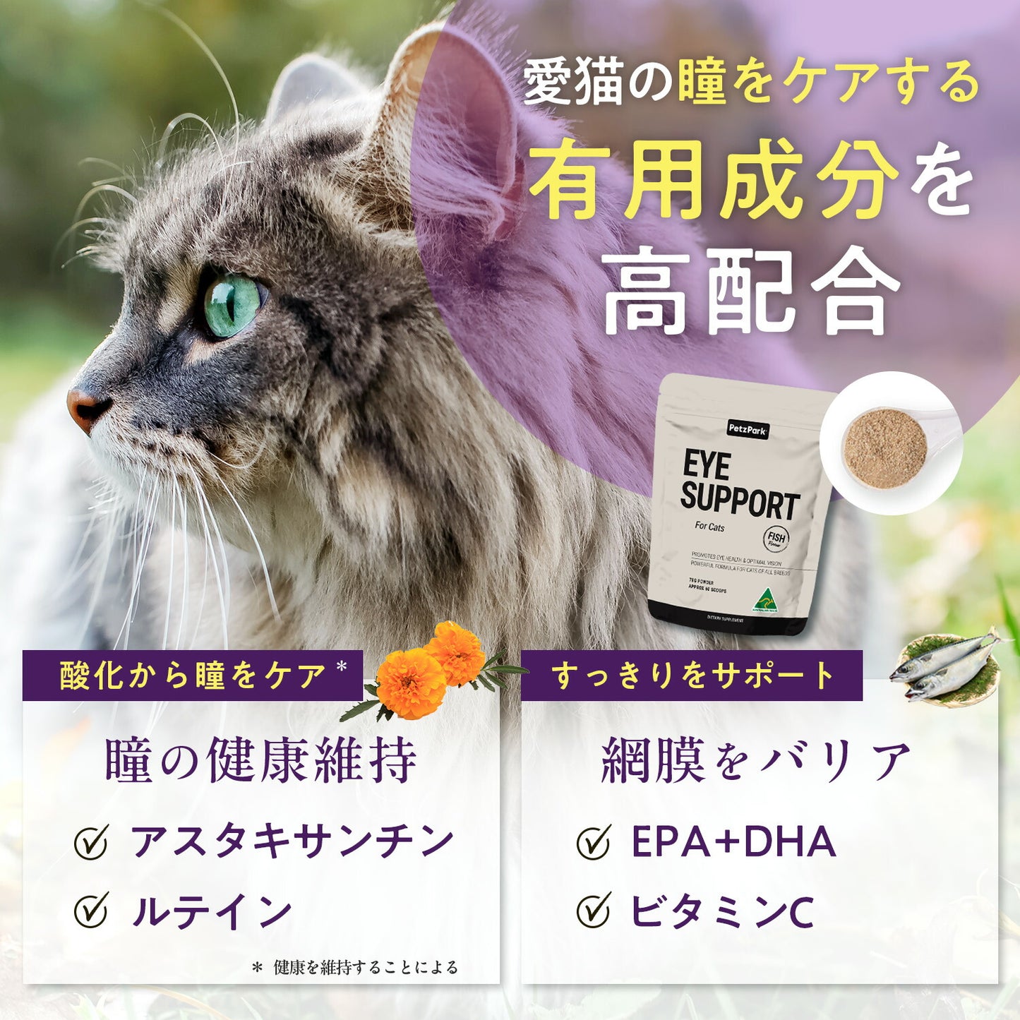 ペッツパーク 猫用 アイサポート
