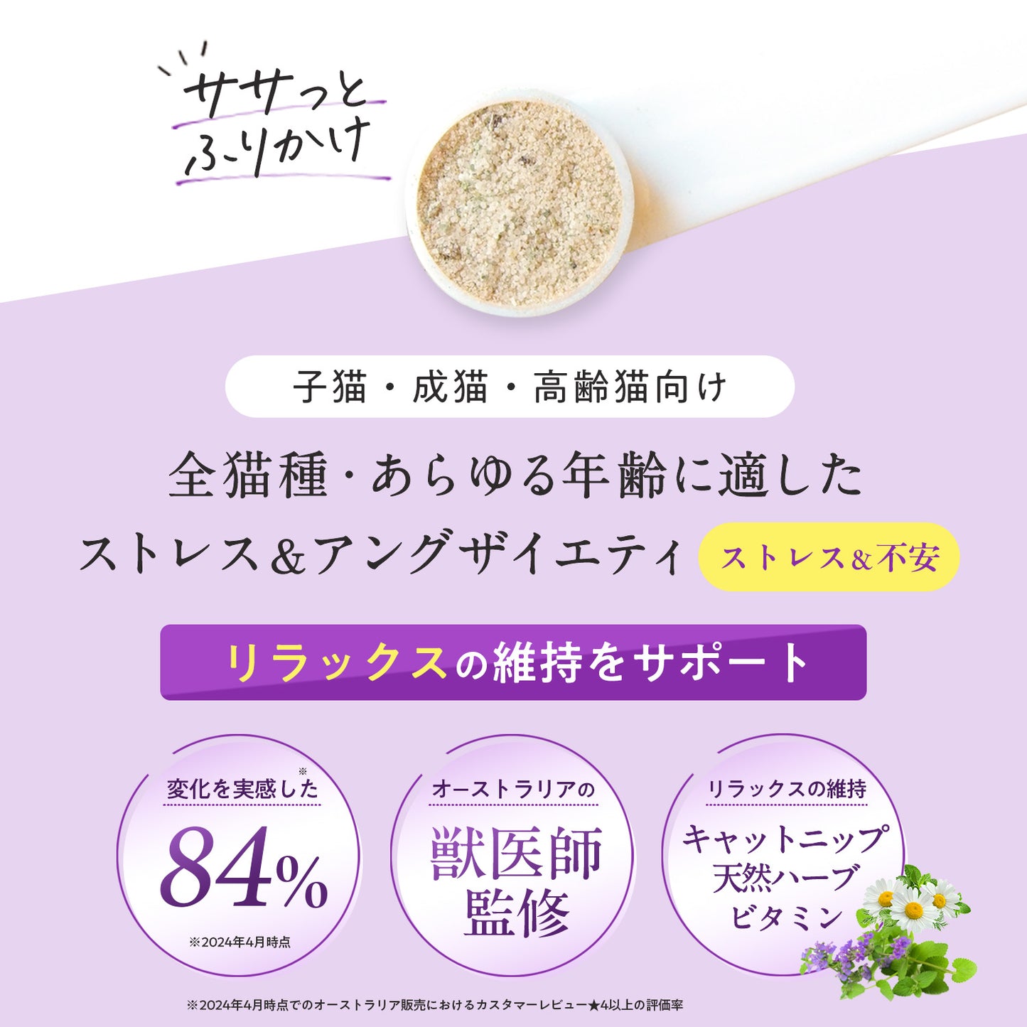 ペッツパーク 猫用 リラックス・睦眠サポート