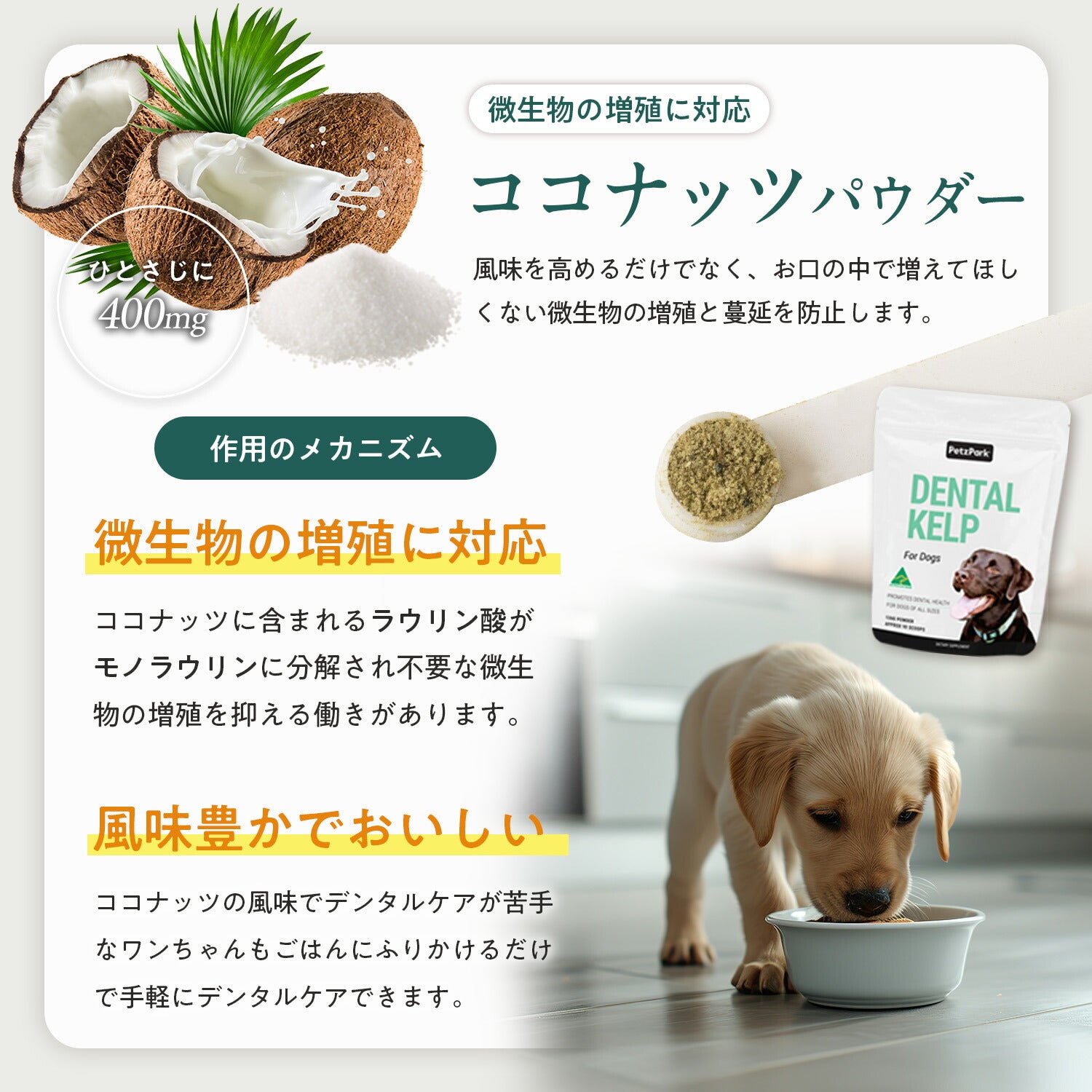 ペッツパーク 犬用 口腔ケアサポート