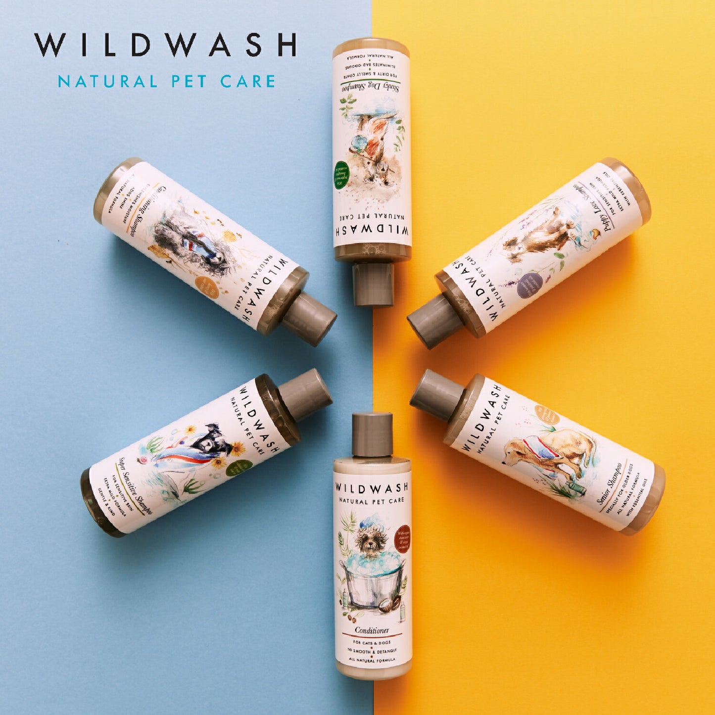 WildWash シャンプー 6種ラインナップ